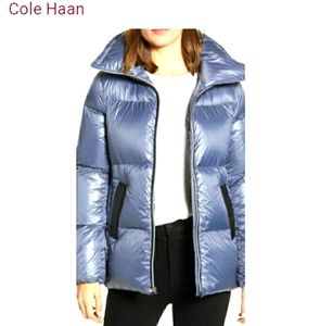 Cole Haan Jacket Down Blue
